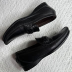 Bottega Veneta Intrecciato Leather Loafer 36 1 2 Black — view 4