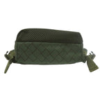 Bottega Veneta Nylon Body Bag Green 0525 — view 5