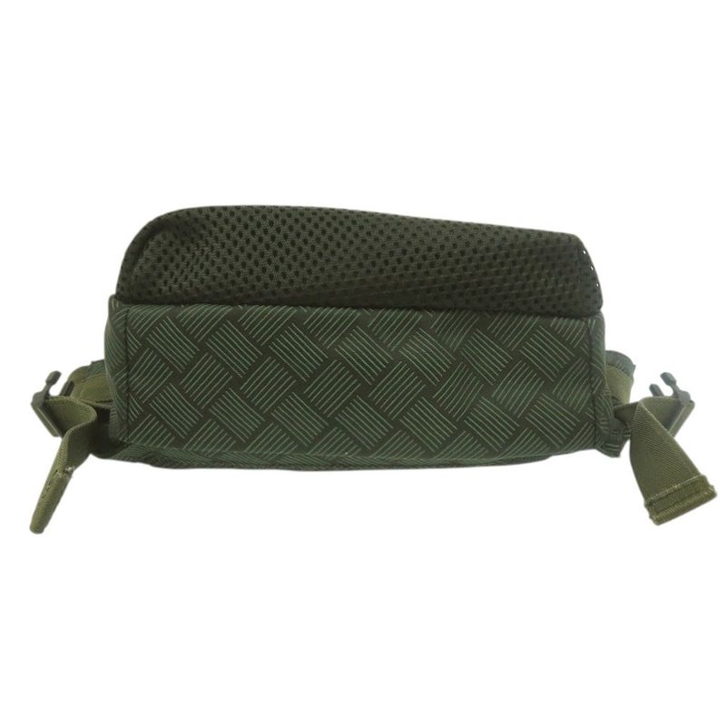 Bottega Veneta Nylon Body Bag Green 0525 — view 5
