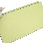 Gucci Logo Leather Green Coin Case Card 0906 — view 8