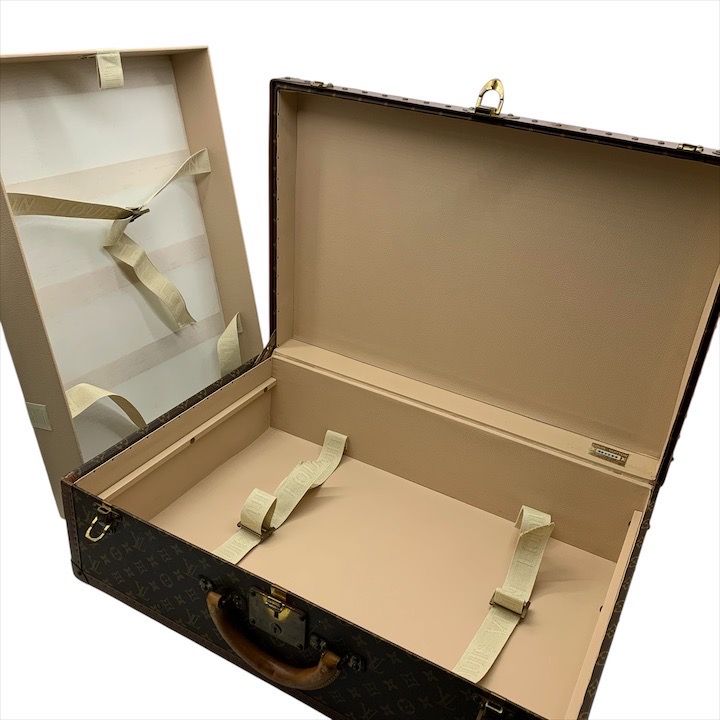 Louis Vuitton Monogram Alzer 65 Vintage Trunk Case — view 8