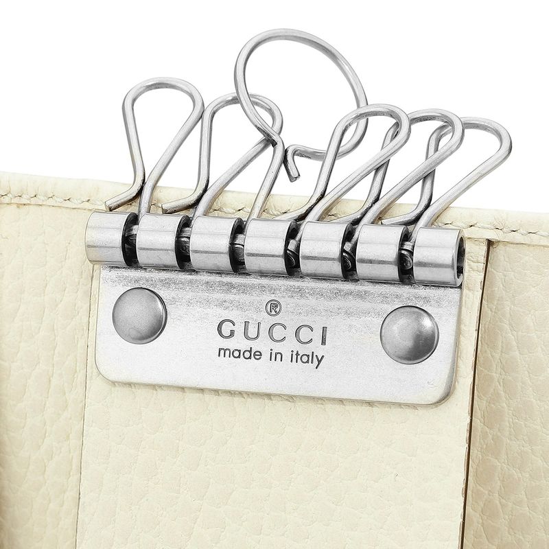 Gucci Key Case GG Marmont White — view 7
