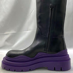 Bottega Veneta Long Boots Black Purple 37 — view 7