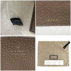 Gucci Shoulder Bag Brown Beige Horsebit — view 2