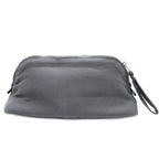 Hermes Bolide Vis Versa PM Perforated Logo Silk Cotton Asie Gray Cosmetic Pouch — view 2