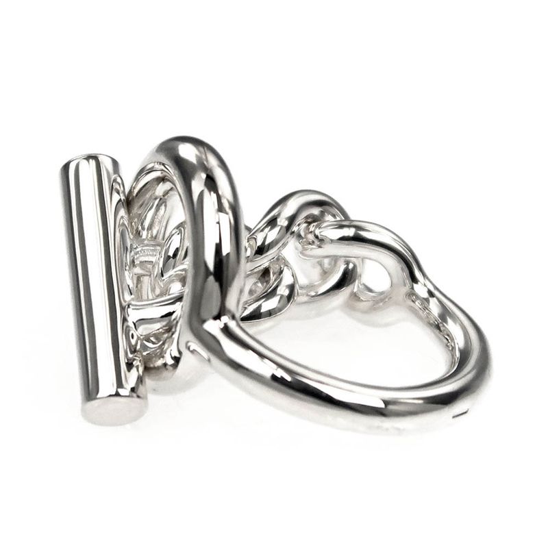 Hermes Ring Echape Croisette Size 51 AG 925 Silver Accessories — view 5