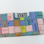 Hermes Twilly Bolduc Check Scarf Gray Multicolor 100% Silk — view 8