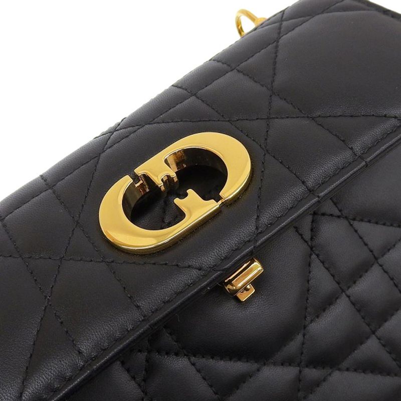 Dior Lambskin Chain Mini Bag Crossbody — view 4