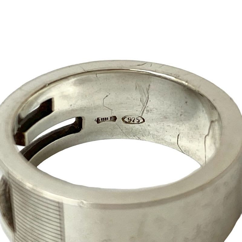 Gucci Square G Ring Silver 925 No 14 Accessories 102-4 — view 6