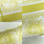 Christian Dior Book Tote Mini M1255 Zecq Handbag Yellow Canvas — view 8