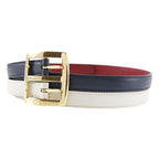 Hermes Reversible Courchevel Swift Blue Indigo Rouge Vif 0 Belt — view 3