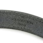 Louis Vuitton Bracelet Vu Good Luck Leather Black Silver Hardware — view 5