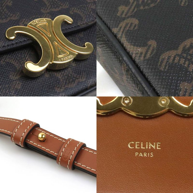 Celine Crossbody Bag Triomphe Mini Claude — view 9