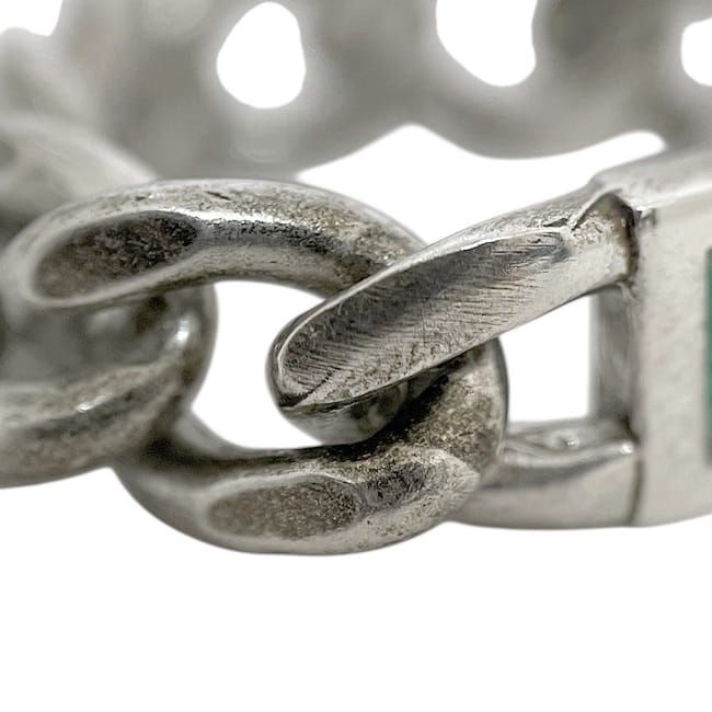 Gucci Ring Silver Green Never — view 9