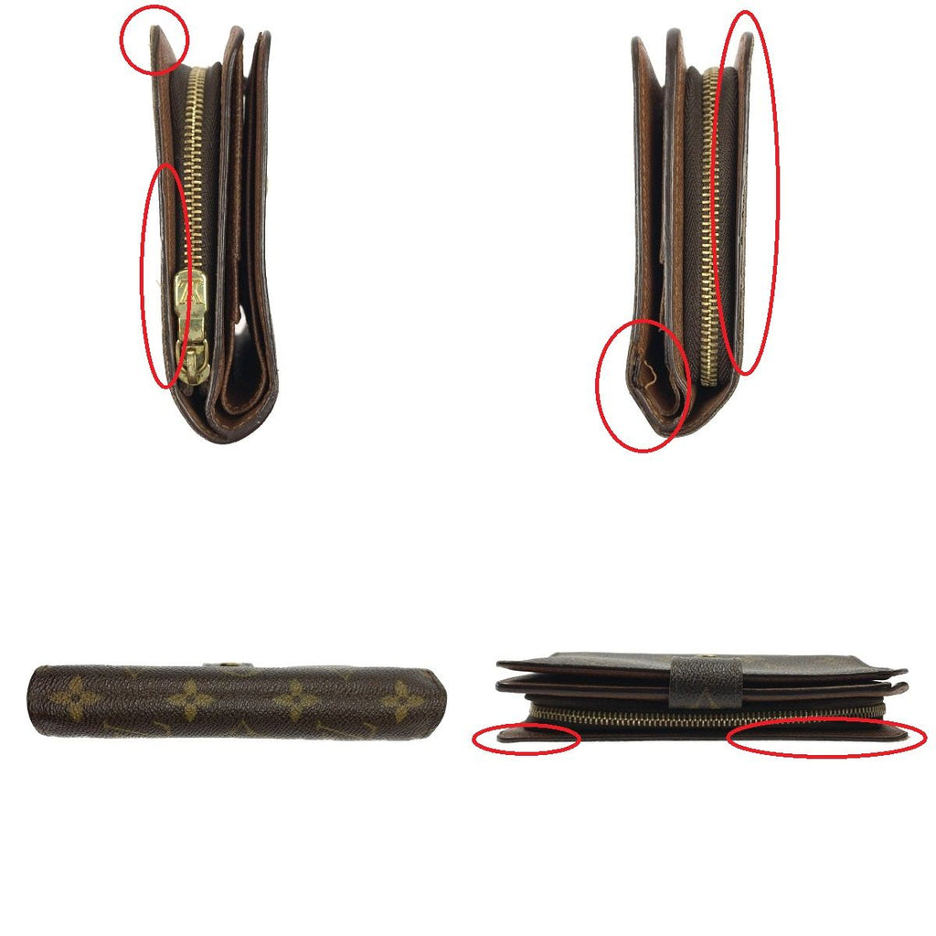 Louis Vuitton Porte Papier Zip Monogram Bifold Wallet — view 3