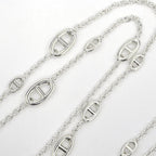 Hermes Necklace Chaine D'ancre Farande 160 AG 925 SV Silver Jewelry — view 6