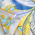 Hermes Carre 90 Scarf the Myth of Phoenix Silk Beige — view 7