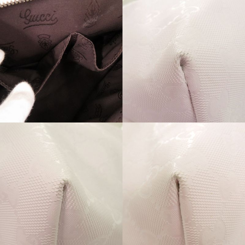 Gucci GG Imprime Tote Bag White 1364 — view 7