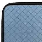 Bottega Veneta Lshaped Zipper Document Case Blueblack — view 7