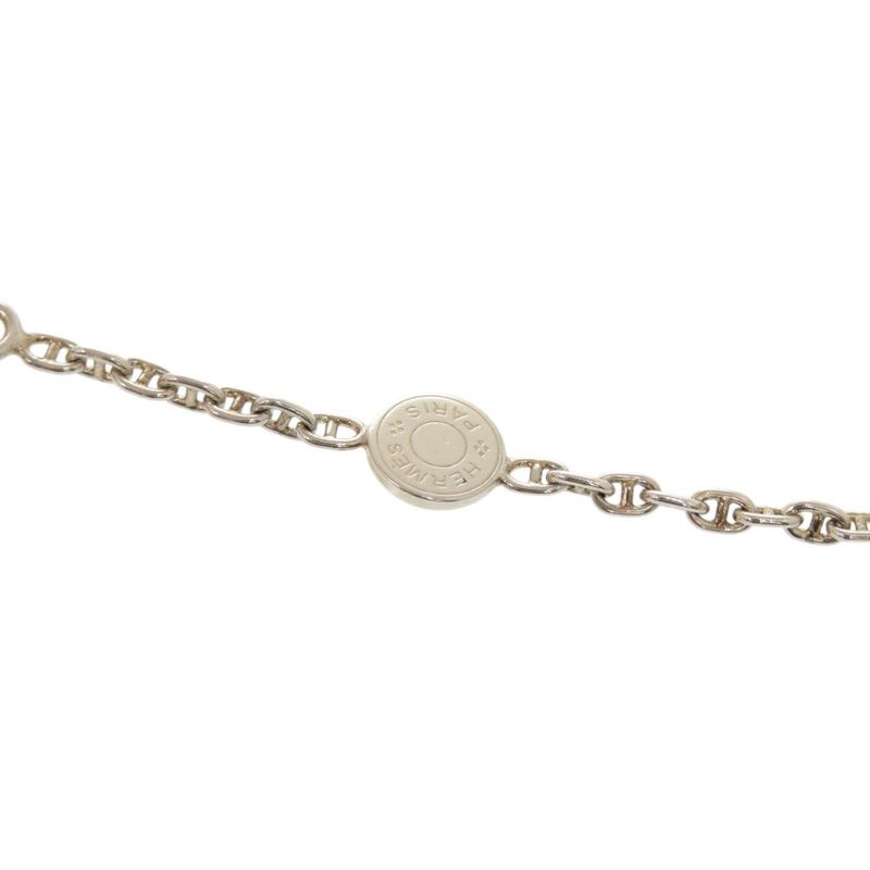Hermes Chaine D'ancre Mini Serie 40 cm Silver 925 Necklace 1381 — view 6
