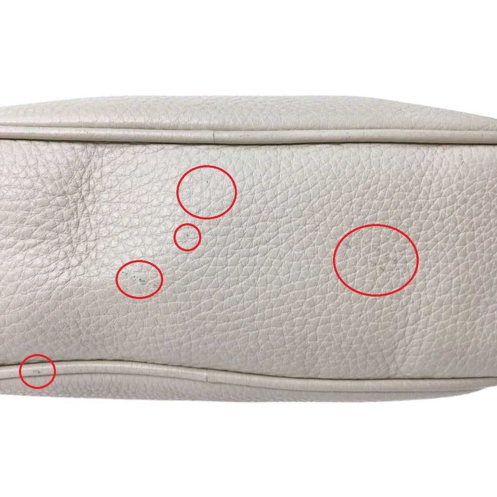 Gucci Soho Interlocking G Small Disco Bag Shoulder White — view 7