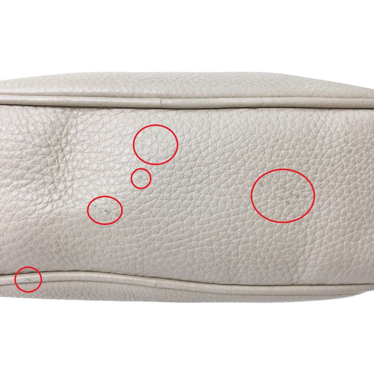 Gucci Soho Interlocking G Small Disco Bag Shoulder White — view 7