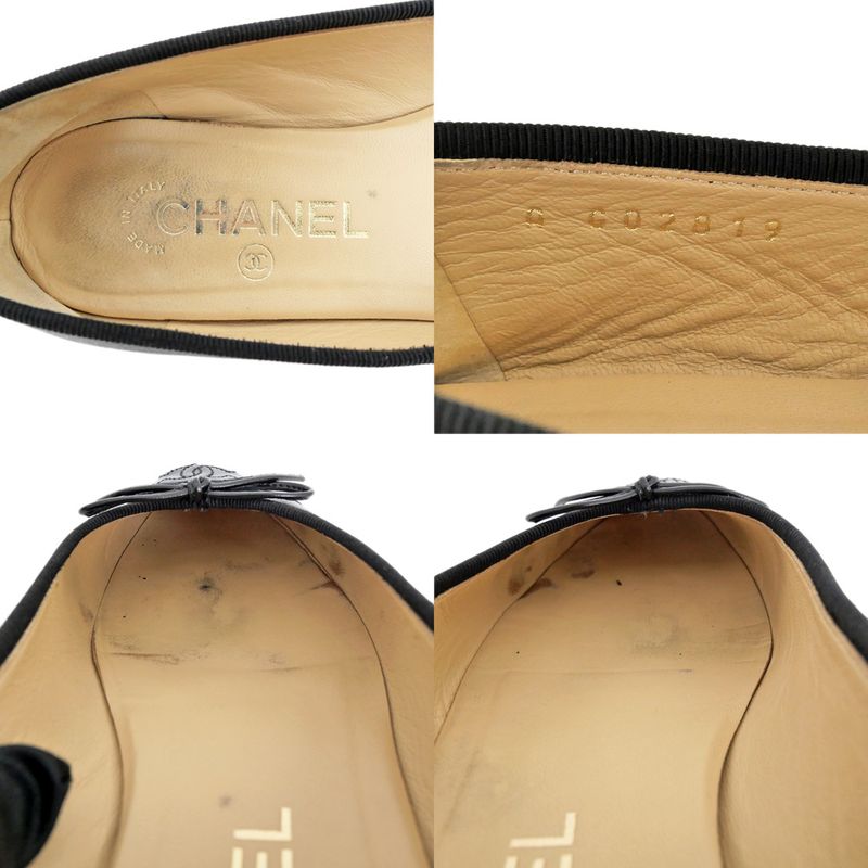 Chanel Valerie Nash Black Ribbon Size 36 C Shoes — view 9