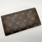 Louis Vuitton Monogram Pochette Porte Monnaie Credit Long Wallet — view 2