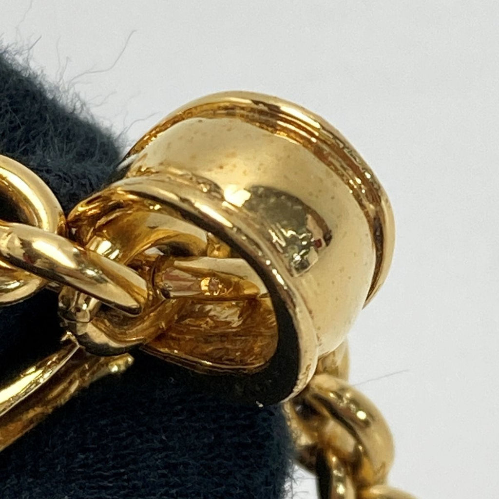 Chanel Coco Mark Round Necklace 94 P Gold Plated Vintage — view 7