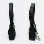 Gucci Aphrodite Black Shoulder Bag Cuff Leather — view 3