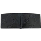 Gucci Bifold Wallet Black GG Embossed Billfold — view 3