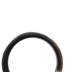 Hermes Carmen Bicolor Agnomiro Silver Hardware Orange Beige Key Ring 0580 — view 3