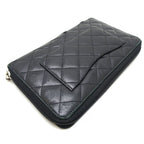 Chanel Long Black Wallet — view 4