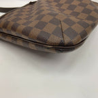Louis Vuitton Damier Bloomsbury PM Shoulder Bag Brown — view 6
