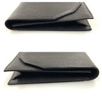 Yves Saint Laurent Logo Vintage Clutch Bag Black — view 3