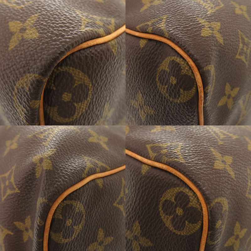 Louis Vuitton Speedy 40 Monogram Brown Handbag 0137 — view 3