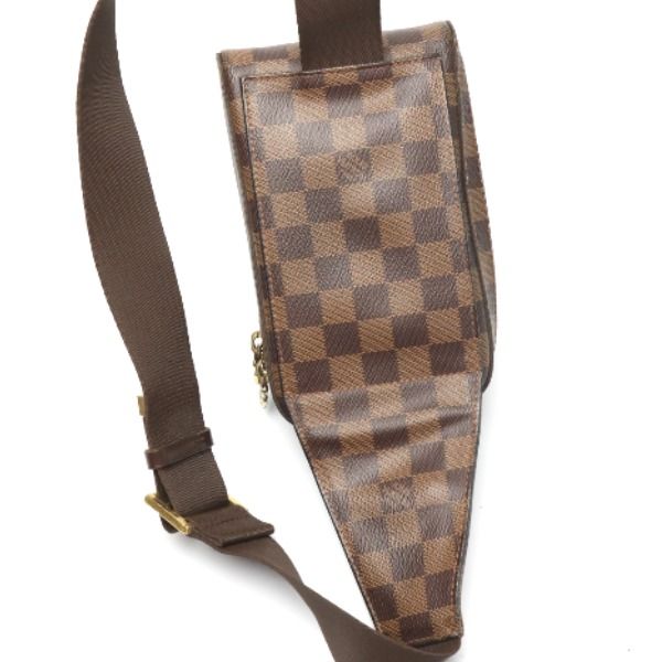 Louis Vuitton Damier Waist Pouch Geronimos Body Bag Brown — view 6
