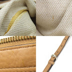 Gucci Handbag Soho Interlocking Tassel Leather Beige Gold Hardware 2-Way — view 8
