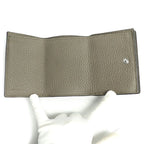 Fendi FF Logo Compact Wallet Trifold Bordeaux 7 M0280 — view 3