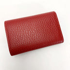 Gucci Petitmarmont Leather Red Key Case Holder — view 2