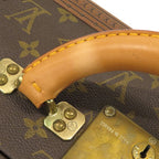 Louis Vuitton Trunk Bisten 55 Monogram Canvas Gold Hardware Brown — view 6