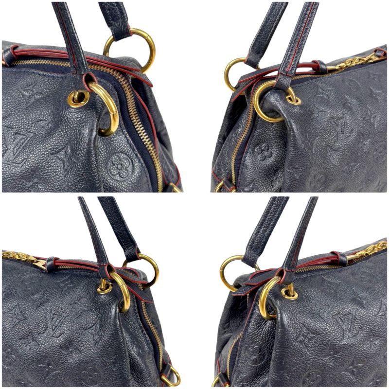 Louis Vuitton Pontje Shoulder Bag Mini Tote Empreinte Leather Embossed Navy — view 5