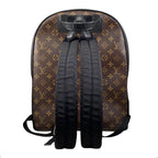Louis Vuitton Backpack Josh Nv Monogram Macassar Brown — view 2