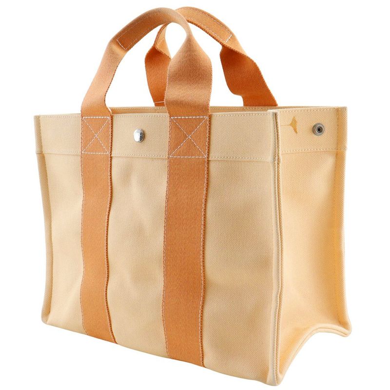 Hermes Bora PM Canvas Orange Handbag — view 2