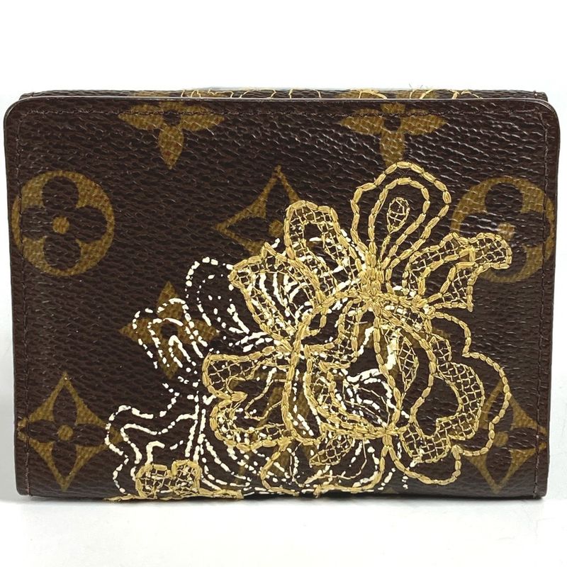 Louis Vuitton Bifold Wallet Ludlow Monogram Canvas Brown — view 2