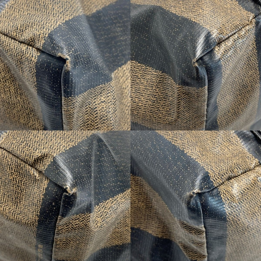 Fendi Pecan Mini Tote Brown Leather Handbag — view 6