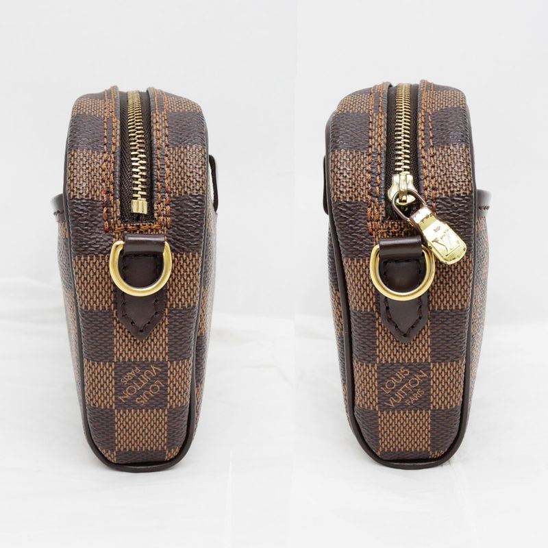 Louis Vuitton Pochette Ipanema Shoulder Bag Waist 2-Way Damier Brown — view 4