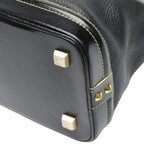 Louis Vuitton Suhali Handbag Lock It PM Noir Black — view 8
