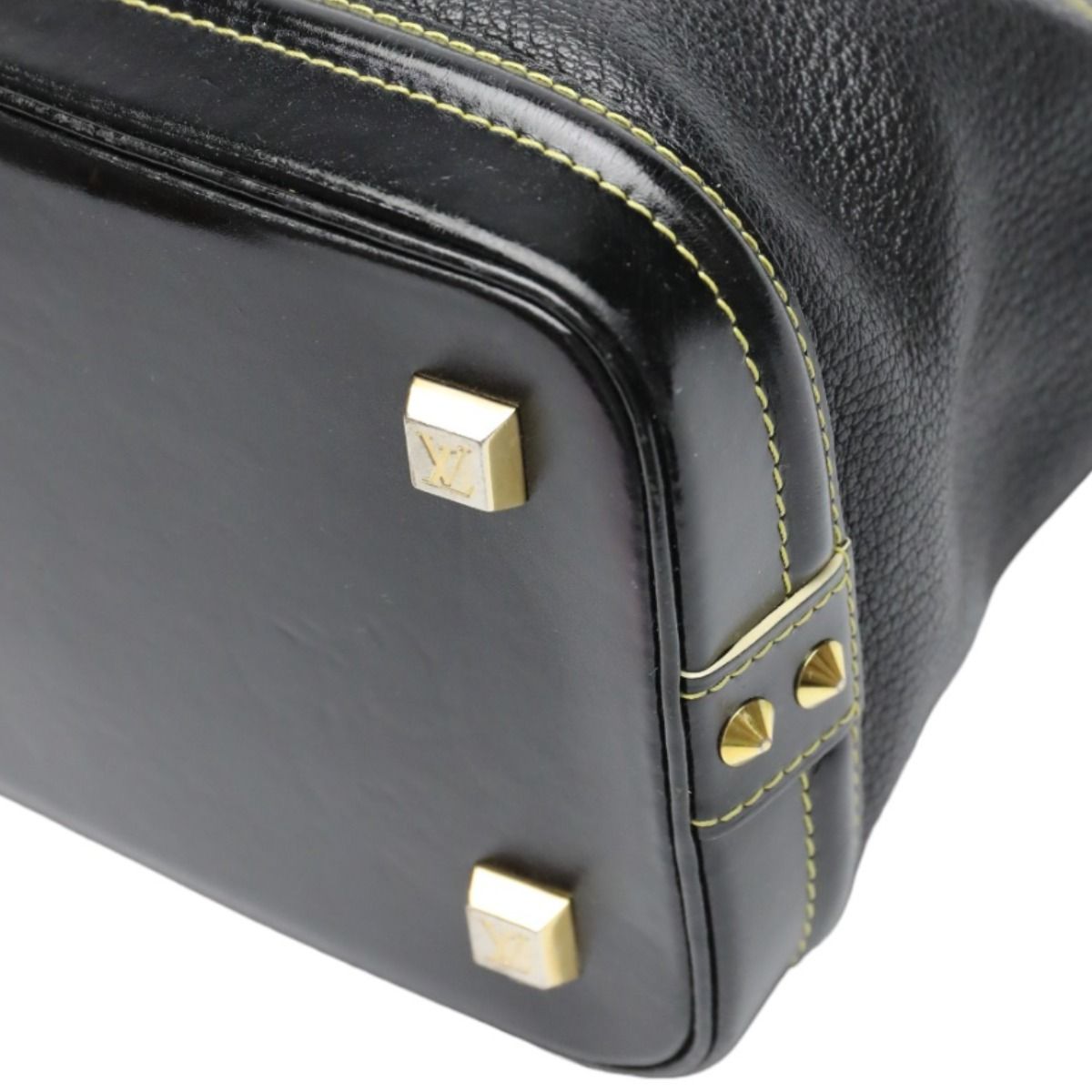Louis Vuitton Suhali Handbag Lock It PM Noir Black — view 8
