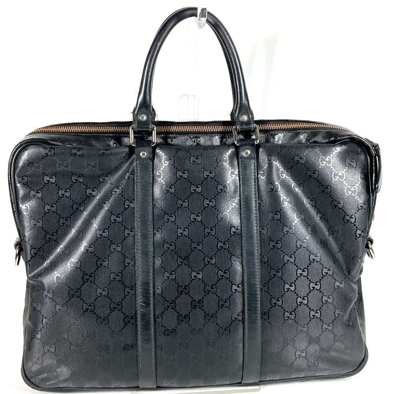 Gucci Business Bag GG Imprime Logo Black — view 2